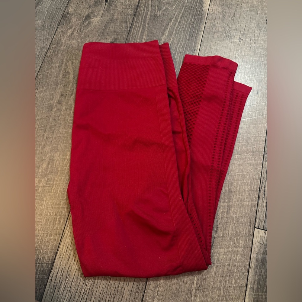 Fabletics Bold Red Leggings
